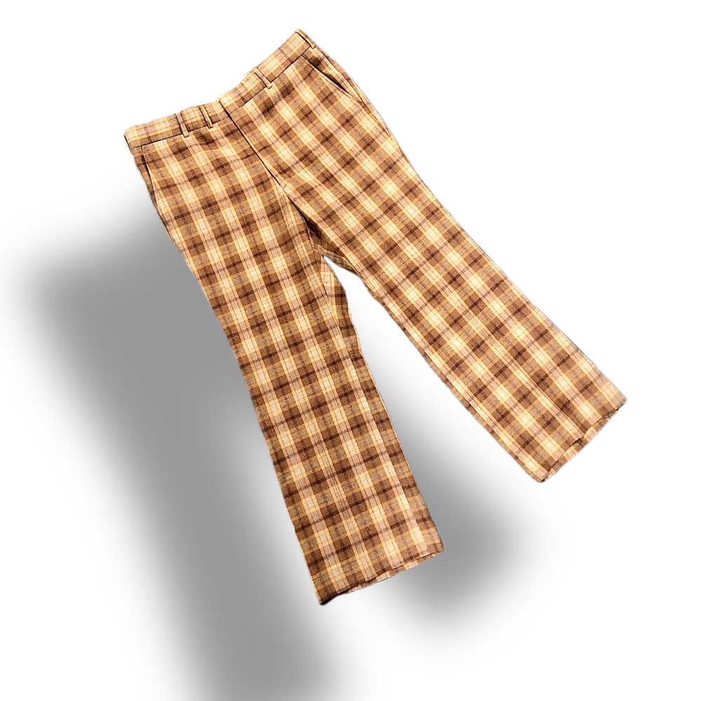 Vintage plaid pants